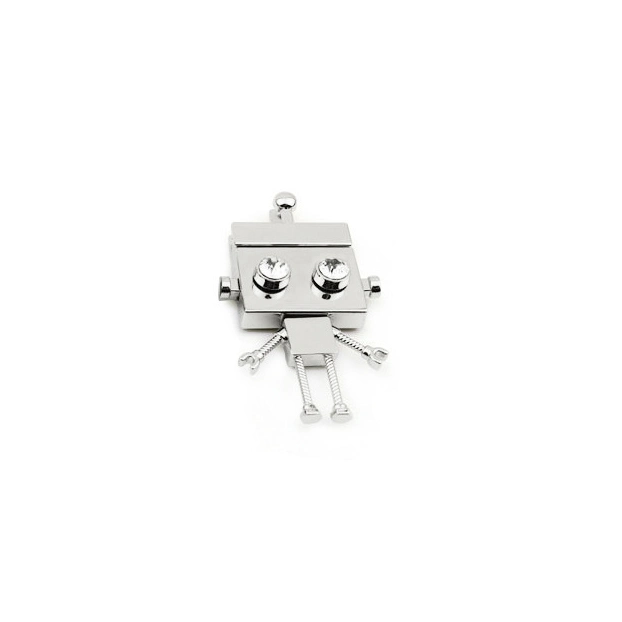 Robot Shape Clasp Turn Lock Twist Locks for Shoulder Bag Handbag Turn Lock Bag Hardware